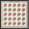 239B - Fujeira MNH ** Mi N°159/176 B papillons (butterflies papillon) Non dentelé imperf feuilles sheets 