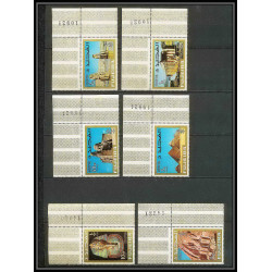 242b - Fujeira MNH ** Mi N°49/57 A + BLOC 2 A Egypte (le caire cairo) egypt