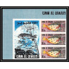 246a - Umm al Qiwain MNH ** Mi N°180/188 B poissons (Fish poisson fishes) Non dentelé imperf bloc label