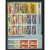 248a - Umm al Qiwain MNH ** Mi N°171 /197 A bloc 4 coin de feuille poissons (Fish poisson fishes) 