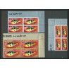 248a - Umm al Qiwain MNH ** Mi N°171 /197 A bloc 4 coin de feuille poissons (Fish poisson fishes) 