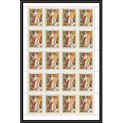249c - Yemen kingdom MNH ** Mi N°1153/1157 A Napoléon feuilles sheets