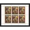 255o - sharjah MNH ** Mi N°622/631 A Napoléon Tableau tableaux paintings feuilles sheets LE DERNIER