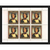 255o - sharjah MNH ** Mi N°622/631 A Napoléon Tableau tableaux paintings feuilles sheets LE DERNIER