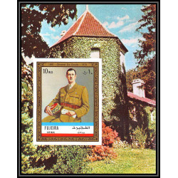259 - Fujeira MNH ** Mi N°101 B De gaulle Non dentelé imperf