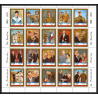 260c- Fujeira MNH ** Mi N°936/955 A complet feuilles sheets N°936/955 A complet De gaulle churchill adenauer kennedy