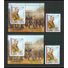 262a - sharjah MNH ** Mi N°84 A/B + timbres De gaulle Non dentelé imperf arc de triomphe