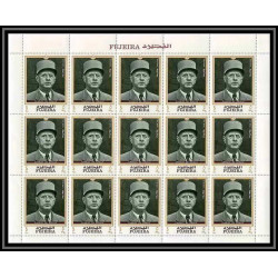 264c - Fujeira MNH ** Mi N°424/430 A De gaulle roosevelt leclerc churchill feuilles sheets