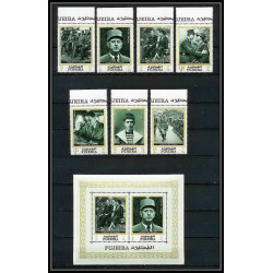 265 - Fujeira MNH ** Mi bloc N°19 A De gaulle 