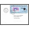 71542 porte timbre complet 18 gorfou manchot oiseaux birds collectionnez les plis des terres australes taaf lettre cover