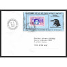 71542 porte timbre complet 18 gorfou manchot oiseaux birds collectionnez les plis des terres australes taaf lettre cover