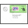 71545 porte timbre complet 18 gorfou manchot oiseaux birds collectionnez les plis des terres australes taaf lettre cover