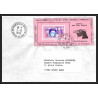 71546 porte timbre complet 18 gorfou manchot oiseaux birds collectionnez les plis des terres australes taaf lettre cover
