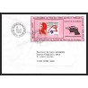 71546 porte timbre complet 18 gorfou manchot oiseaux birds collectionnez les plis des terres australes taaf lettre cover