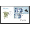 71556 porte timbre 1988 gorfou sauteur oiseaux birds collectionnez les plis des terres australes taaf lettre cover