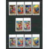 269b - sharjah MNH ** Mi N°737/746 B life of Jésus-Christ religion Non dentelé imperf bande + timbres