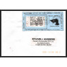 71575 porte timbre 1988 manchot adelie oiseaux birds collectionnez les plis des terres australes taaf lettre cover