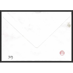 71575 porte timbre 1988 manchot adelie oiseaux birds collectionnez les plis des terres australes taaf lettre cover