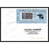 71584 porte timbre 1988 manchot oiseaux birds collectionnez les plis des terres australes taaf lettre cover France