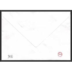 71586 porte timbre 1988 manchot pygmée oiseaux birds collectionnez les plis des terres australes taaf lettre cover