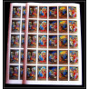 269c - sharjah MNH ** Mi N°737/746 B life of Jésus-Christ religion Non dentelé imperf feuilles sheets