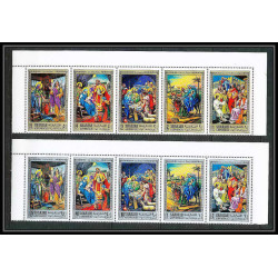 270a - sharjah MNH ** Mi N°737/746 A life of Jésus-Christ religion 