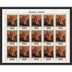 271a - Fujeira MNH ** Mi N°417/423 A Napoléon Tableau (Painting) feuilles sheets
