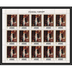 271a - Fujeira MNH ** Mi N°417/423 A Napoléon Tableau (Painting) feuilles sheets