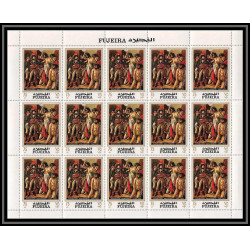 271a - Fujeira MNH ** Mi N°417/423 A Napoléon Tableau (Painting) feuilles sheets