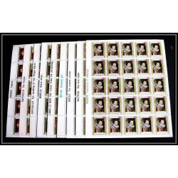 272a - Yemen kingdom MNH ** Mi N°717/725 A Tableau (Painting) feuilles sheets rubens murillo raphael