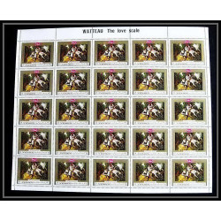 272a - Yemen kingdom MNH ** Mi N°717/725 A Tableau (Painting) feuilles sheets rubens murillo raphael