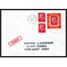 72117 porte timbre la croix st ouen oise 1978 amicale philatelique de castres Tarn cheffer 1536 lettre cover France