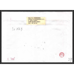 72162 porte timbre paris musée de la poste 1978 amicale philatelique de castres Tarn cheffer lettre cover France