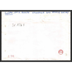 72168 porte timbre pierrepont sur avre somme 1978 amicale philatelique de castres Tarn cheffer lettre cover France