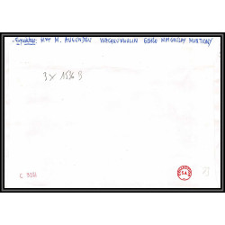72170 porte timbre fleurines oise 1978 amicale philatelique de castres Tarn cheffer lettre cover France