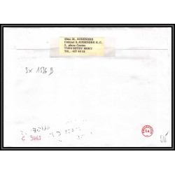 72173 porte timbre congis sur therouanne Seine-et-Marne 1978 amicale philatelique de castres Tarn cheffer lettre cover