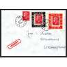 72178 porte timbre tricot 1978 amicale philatelique de castres Tarn cheffer lettre cover France