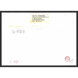 72179 porte timbre pierrefonds oise 1978 amicale philatelique de castres Tarn cheffer lettre cover France