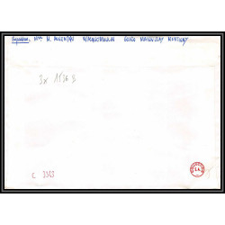 72223 porte timbre maignelay montigny oise 1978 amicale philatelique de castres Tarn cheffer 1536 lettre cover France