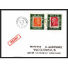 72231 porte timbre monchy humieres oise 1978 amicale philatelique de castres Tarn cheffer paix lettre France