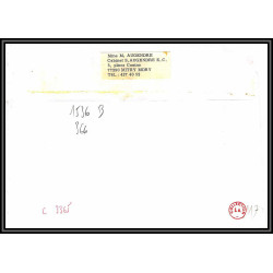 72232 porte timbre 1978 amicale philatelique de castres Tarn cheffer paix lettre cover France