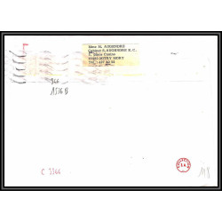 72233 porte timbre rosny sous bois seine saint denis 1978 amicale philatelique de castres Tarn cheffer paix lettre cover