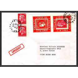72240 porte timbre tulle correze 1978 amicale philatelique de castres Tarn cheffer lettre cover France
