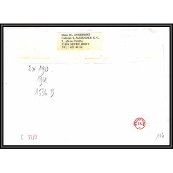 72254 porte timbre gournay sur aronde oise 1978 castres Tarn cheffer semeuse semeuse lettre France
