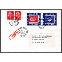 72262 porte timbre paris mortier 1978 amicale philatelique de castres Tarn cheffer lettre cover France