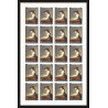 274 - Yemen kingdom MNH ** Mi N°557/566 B Tableau (Painting) Non dentelé imperf feuilles sheets 