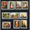 274b - Yemen kingdom MNH ** Mi N°557/566 B Tableau (Painting) vermeer murillo leyden goya non dentelé imperf