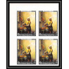 274b - Yemen kingdom MNH ** Mi N°557/566 B Tableau (Painting) vermeer Non dentelé imperf goya bloc 4 
