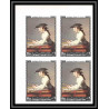 274b - Yemen kingdom MNH ** Mi N°557/566 B Tableau (Painting) vermeer Non dentelé imperf goya bloc 4 