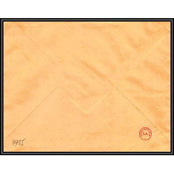 72408 porte timbre le meux oise 1985 exposition centem bordeaux cheffer lettre cover France
